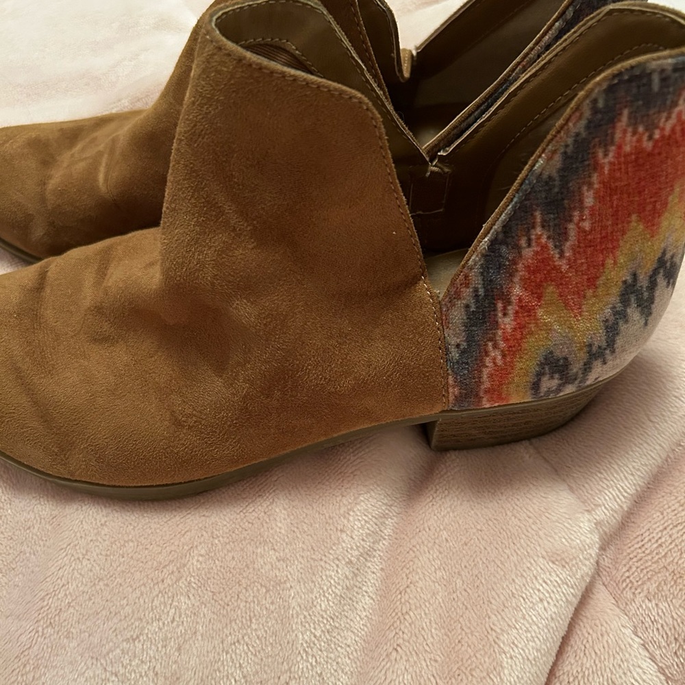 Tan Booties - Picture 6 of 6